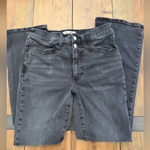 Women's Madewell Kick out  Black Jeans